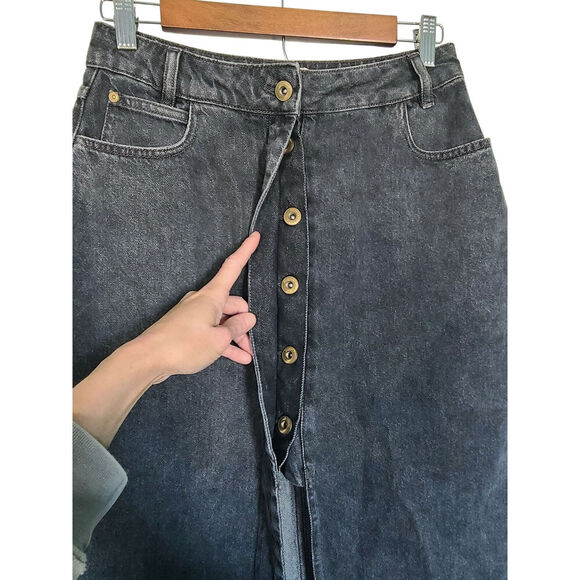 SESSUN AMADEO MID LENGTH SKIRT Size 38 US 6 - Picture 6 of 9